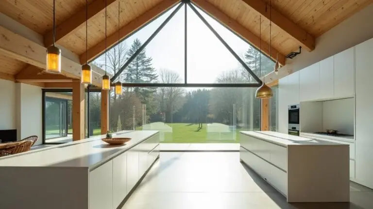 creative kitchen extension roofs